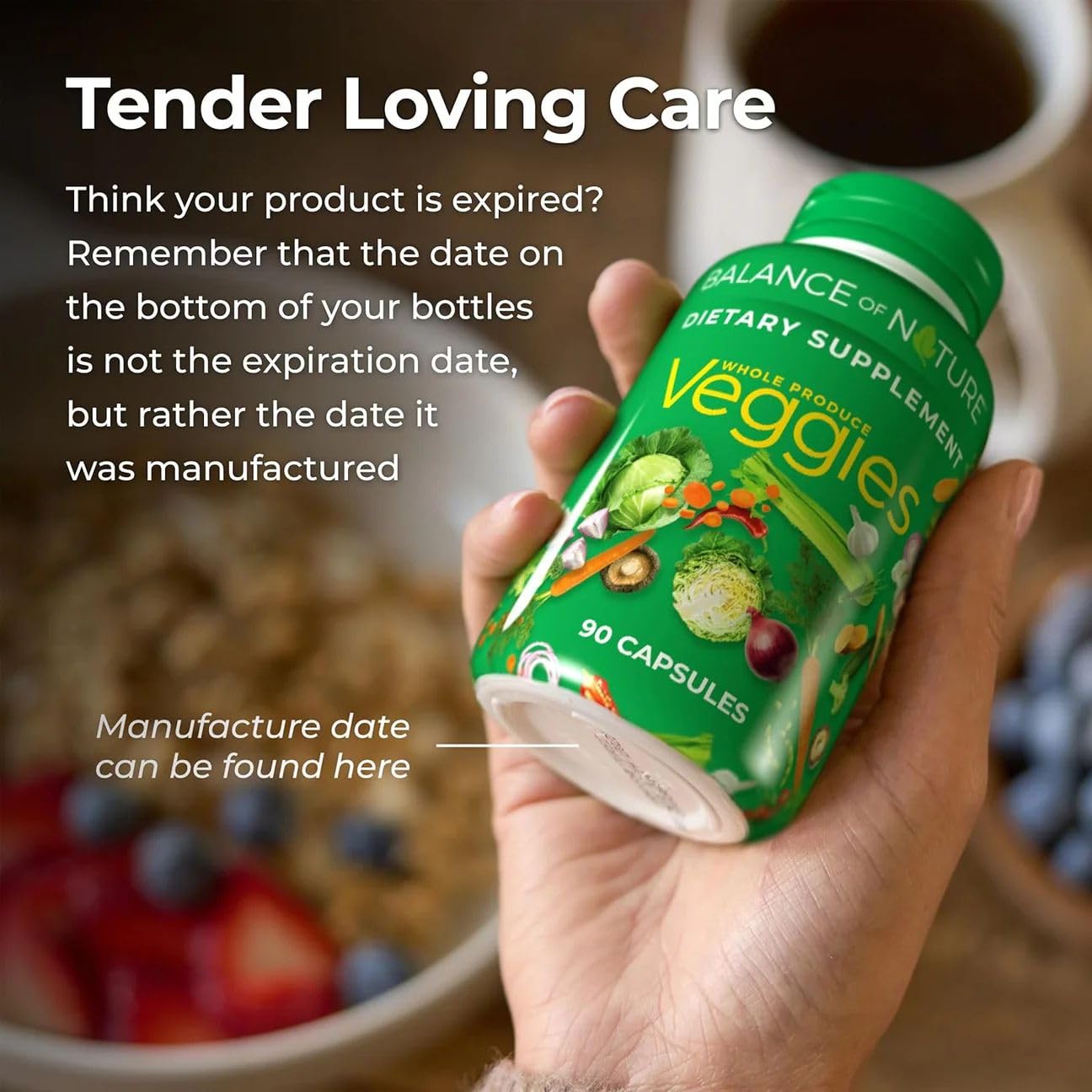 Balance of Nature Veggies packaging and box