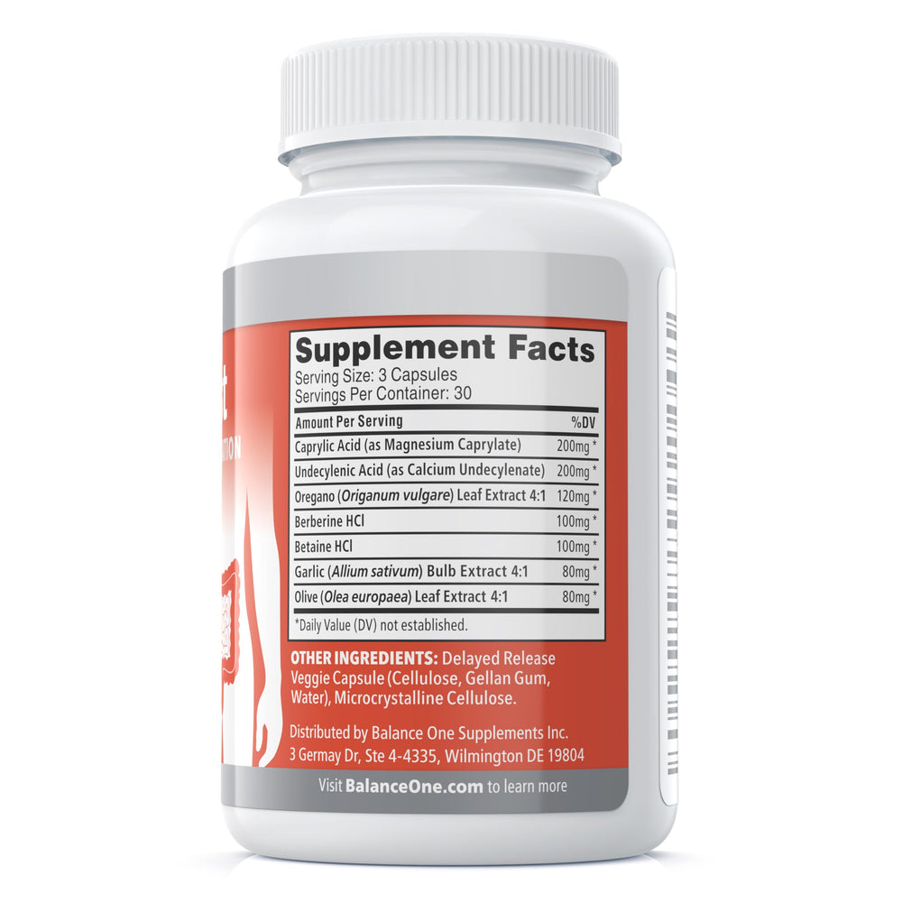 One-month supply packaging label
