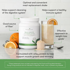 Balance Complete 26.6 oz packaging with side label