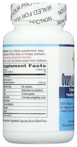 Close-up of Balanceuticals Ovary & Uterus Clean capsules