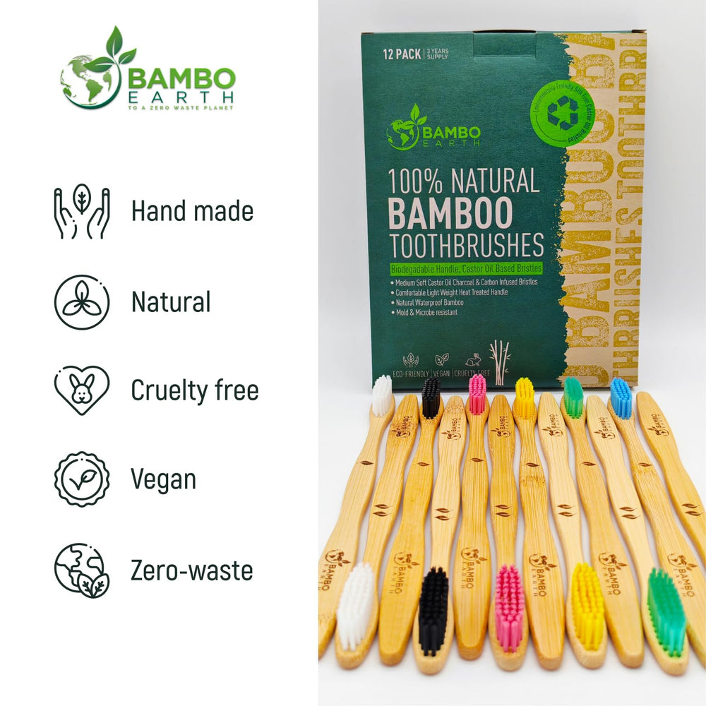 Water-resistant ergonomic bamboo handle