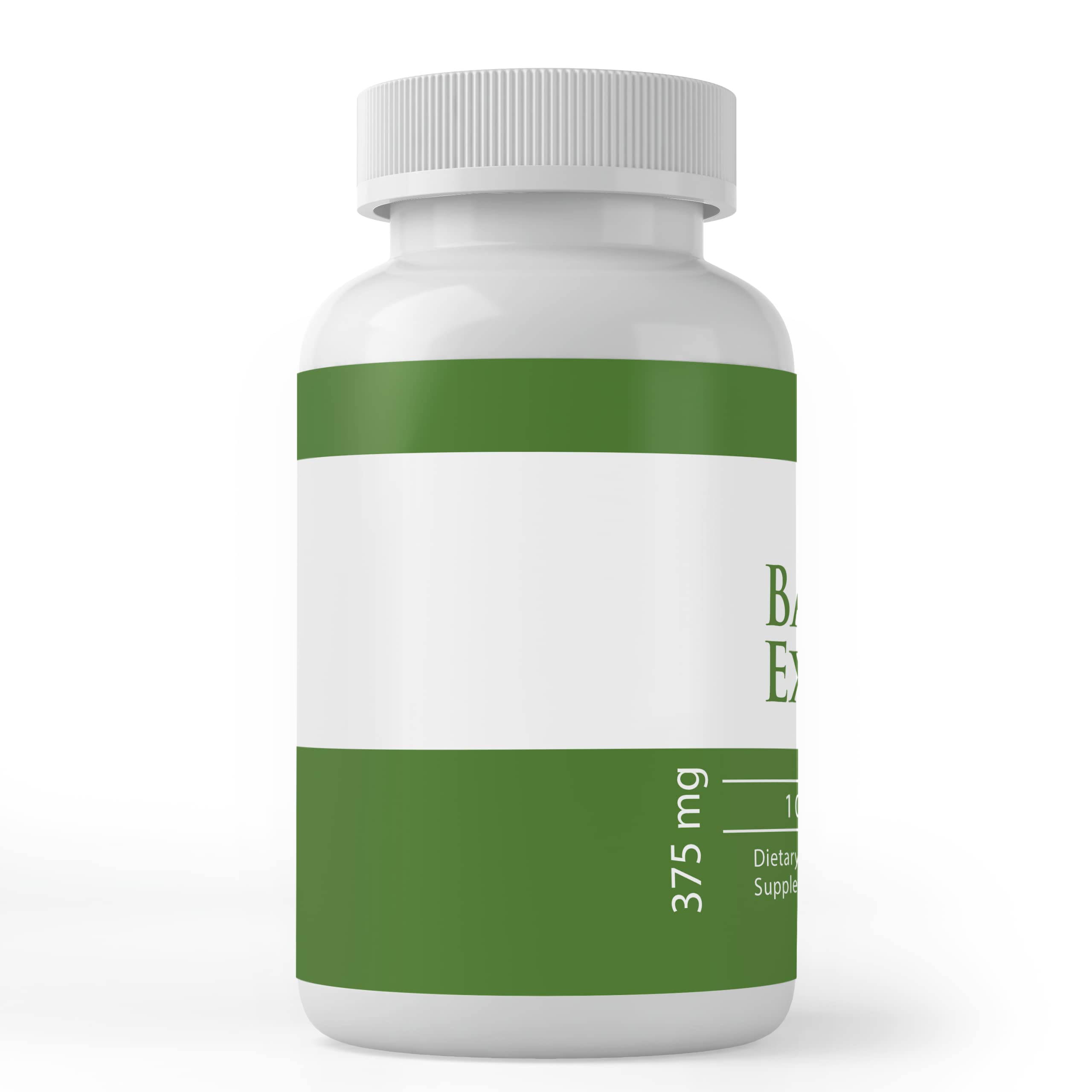 Close-up of bamboo extract capsules showing pure ingredient