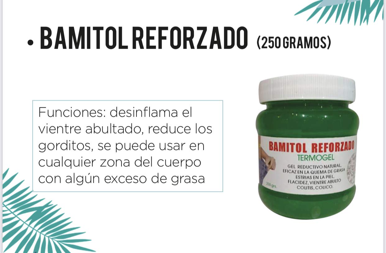 Close-up of Bamitol Reforzado Termogel gel application - image 2