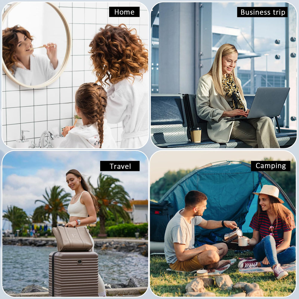 Set of green and yellow banana toothbrush covers