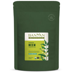 Organic Banyan Neem Powder – 1 lb package