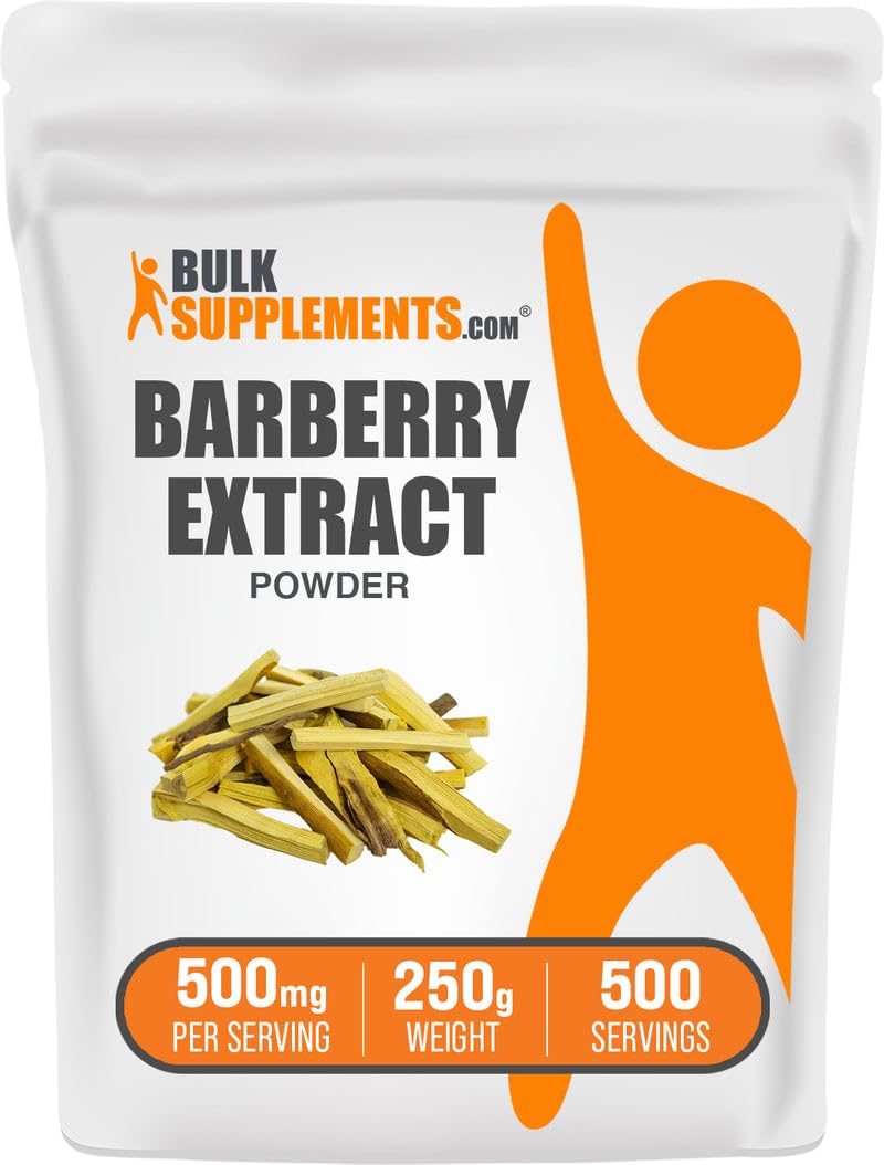 Barberry Extract Powder 250g bottle packaging