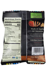 Close-up of Crispy Reds Bare Apple bags in the pack