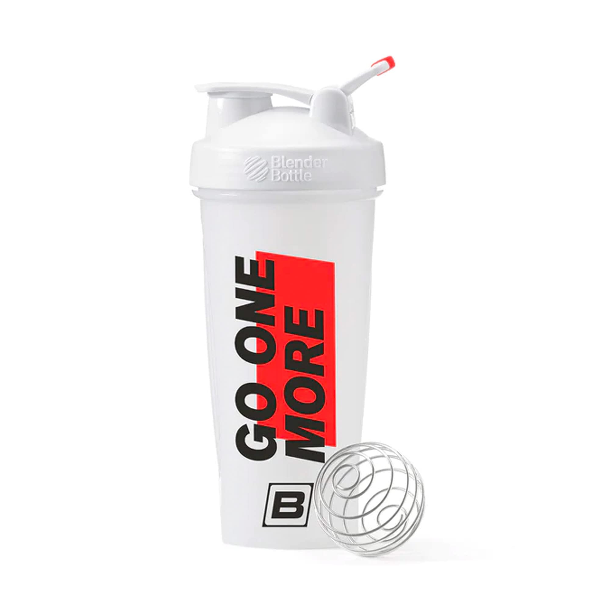 BARE PERFORMANCE NUTRITION Go One More Shaker Bottle wide mouth for easy powder mixing