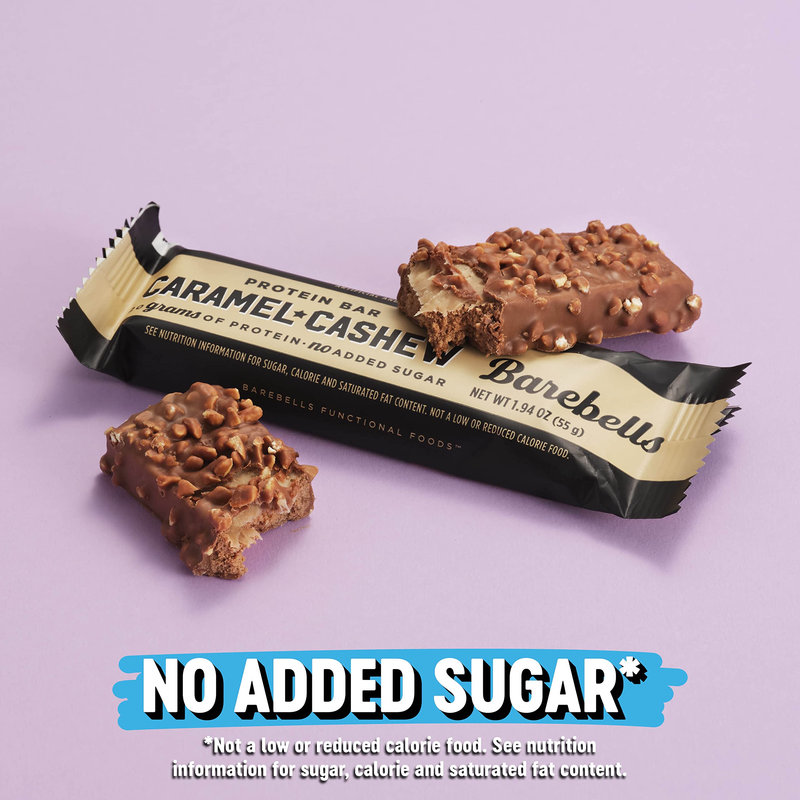 Barebells packaging on kitchen counter, convenient 24-pack for family snacks.