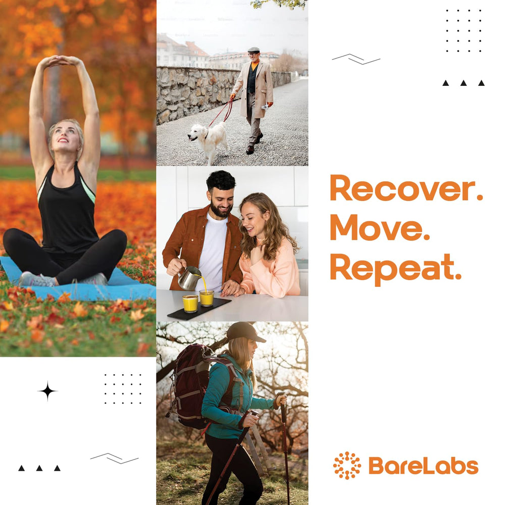 Product label with BareLabs branding