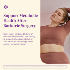 Berberine Phytosome 550mg caplets in blister packaging