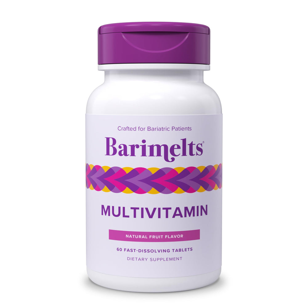 BariMelts Multivitamin bottle with 60 fast-dissolving tablets
