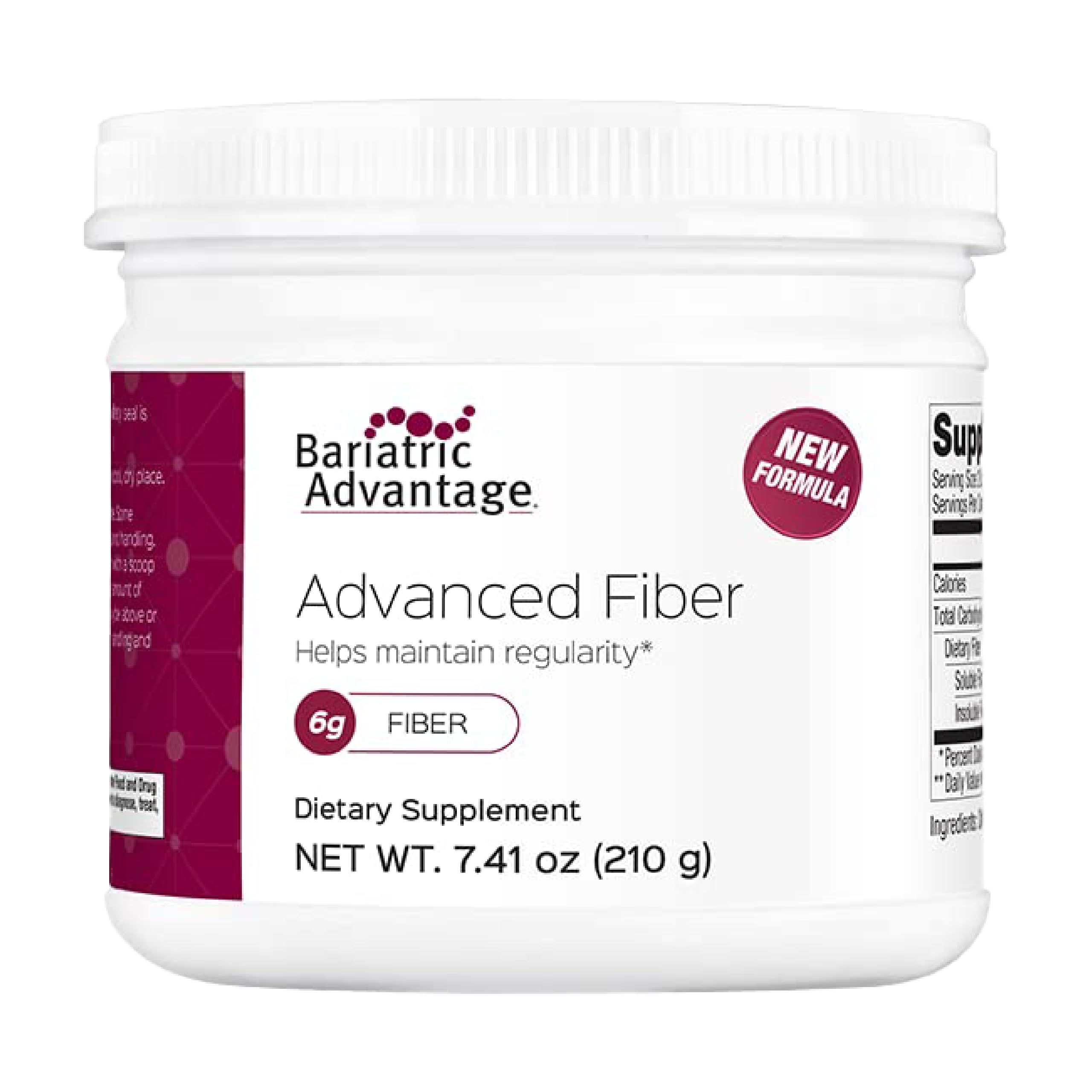 Bariatric Advantage Advanced Fiber packaging – unflavored, 30 servings