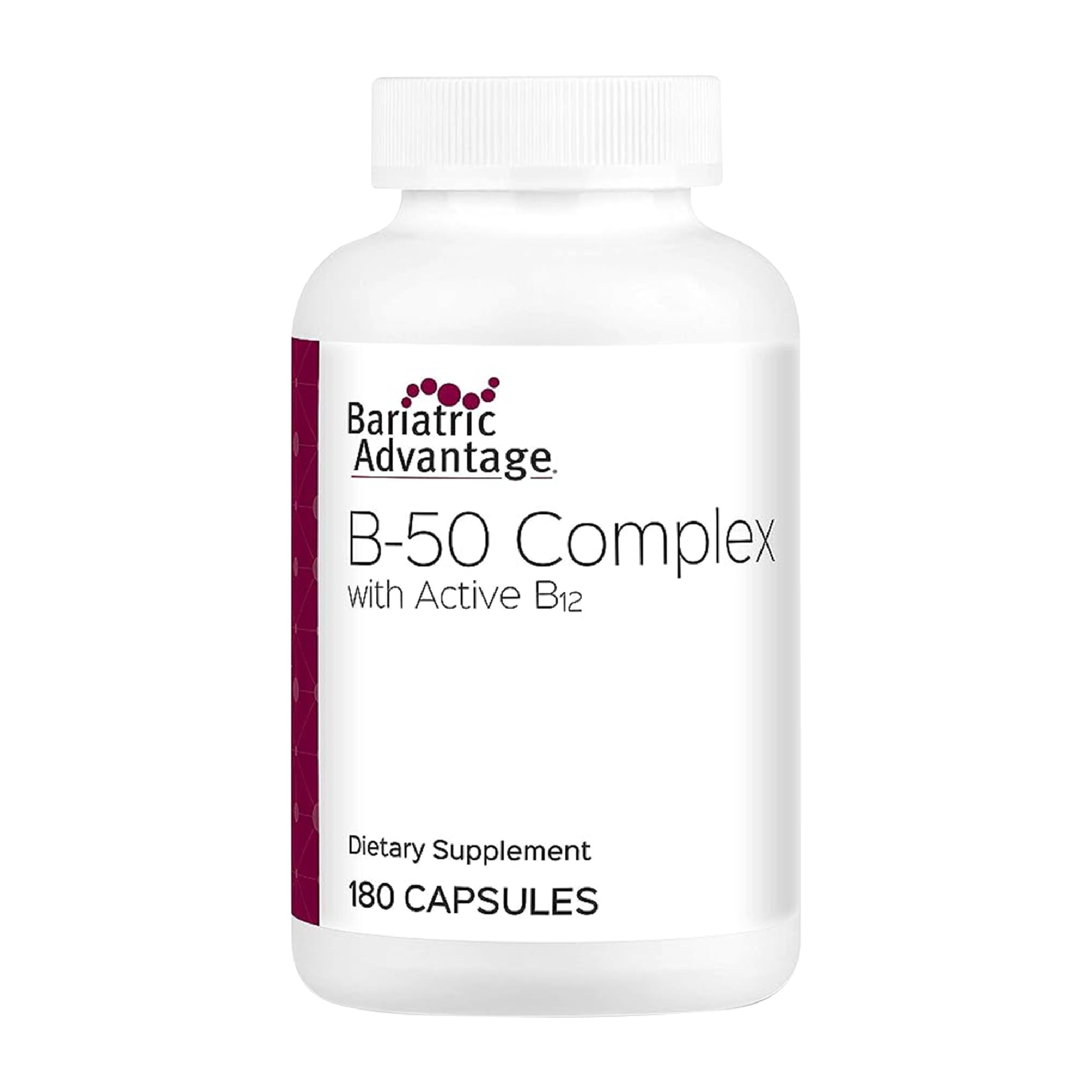 Bariatric Advantage B-50 Complex with Active B12 bottle label