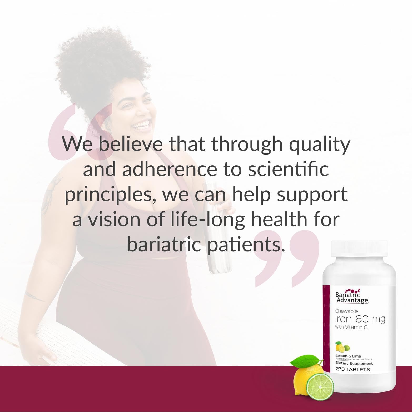 Bariatric Advantage brand health and lifestyle imagery