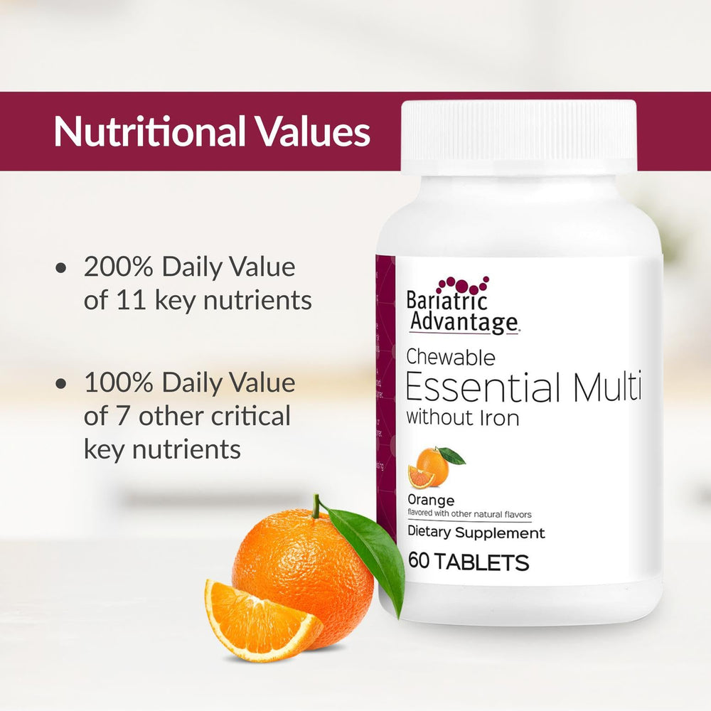 Berry flavor option of Bariatric Advantage multivitamins