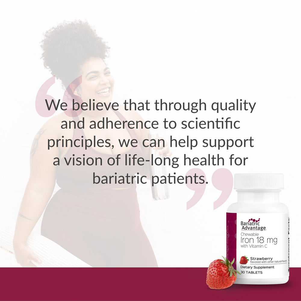 30 tablets bottle with Bariatric Advantage label
