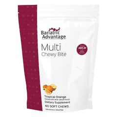 Packaging for Bariatric Advantage Multi Chewy Bite Tropical Orange flavor