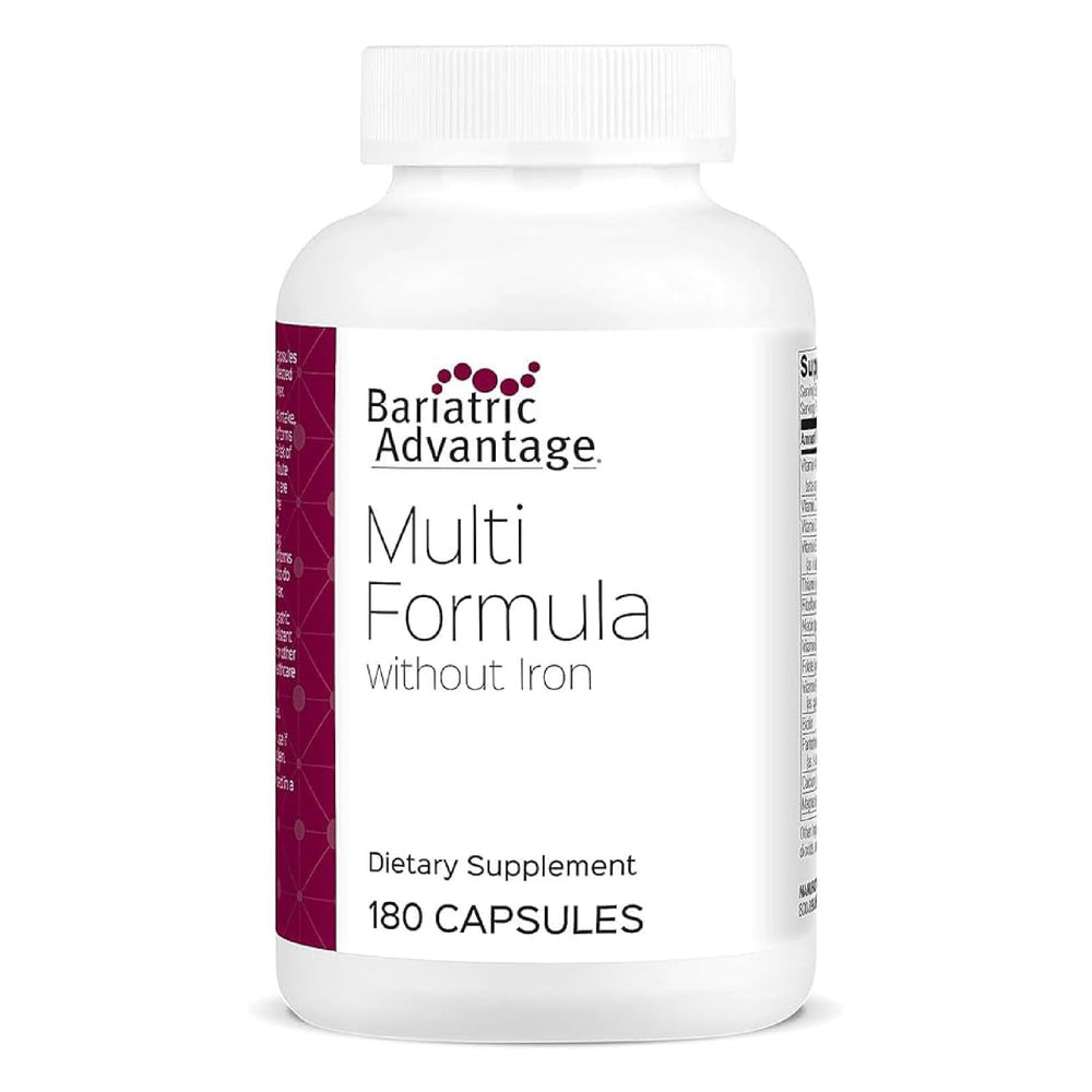 Bariatric Advantage Multi Formula Without Iron bottle with 180 capsules