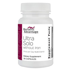 Bariatric Advantage Ultra Solo Without Iron bottle and capsules