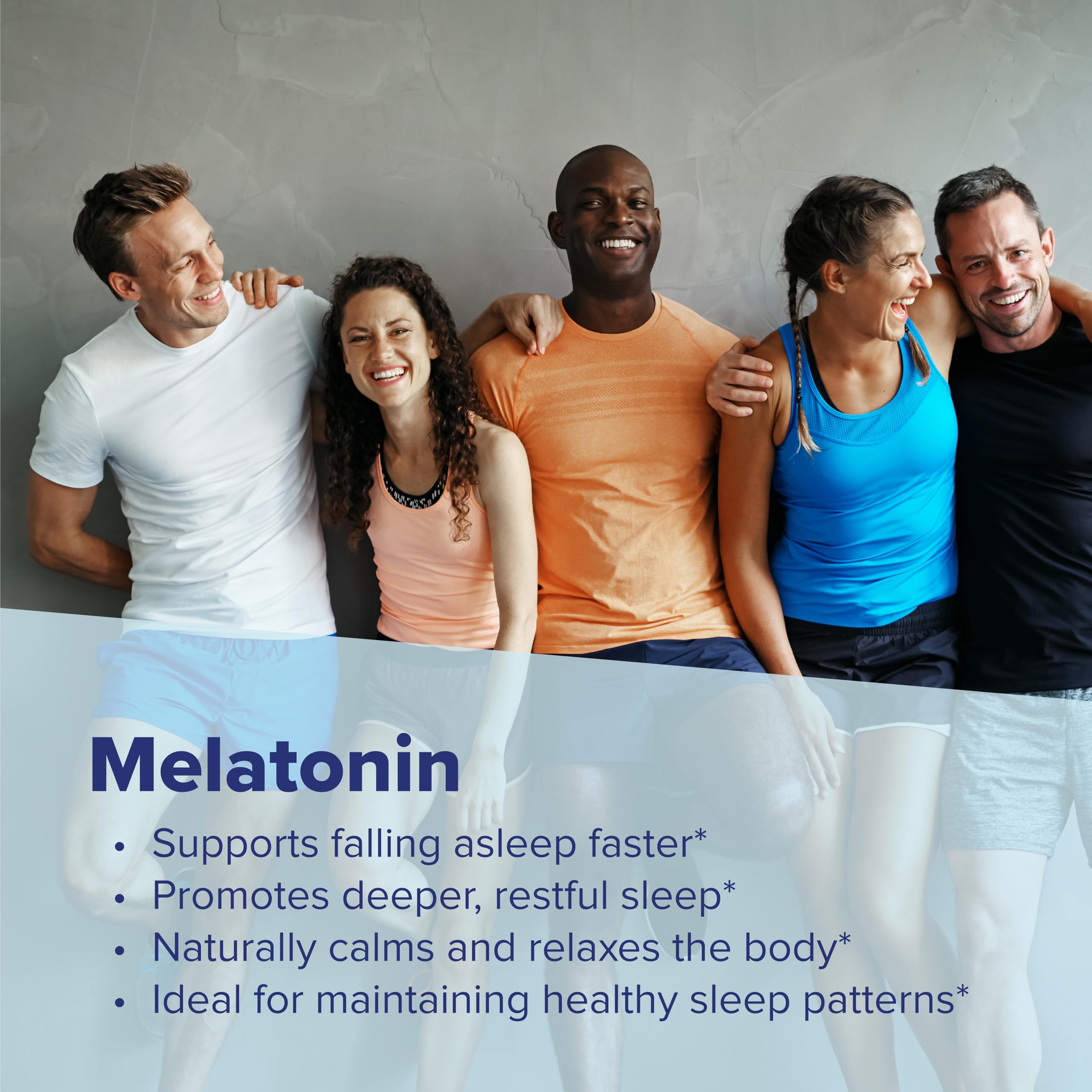 Bariatric- and senior-friendly melatonin supplement