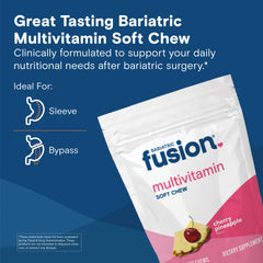 Close-up of Cherry Pineapple Bariatric Multivitamin Soft Chew