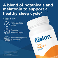 Close-up of Bariatric Fusion Sleep Support capsules