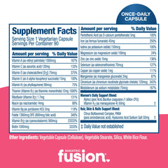 Easy-to-swallow, once-daily bariatric vitamin capsule