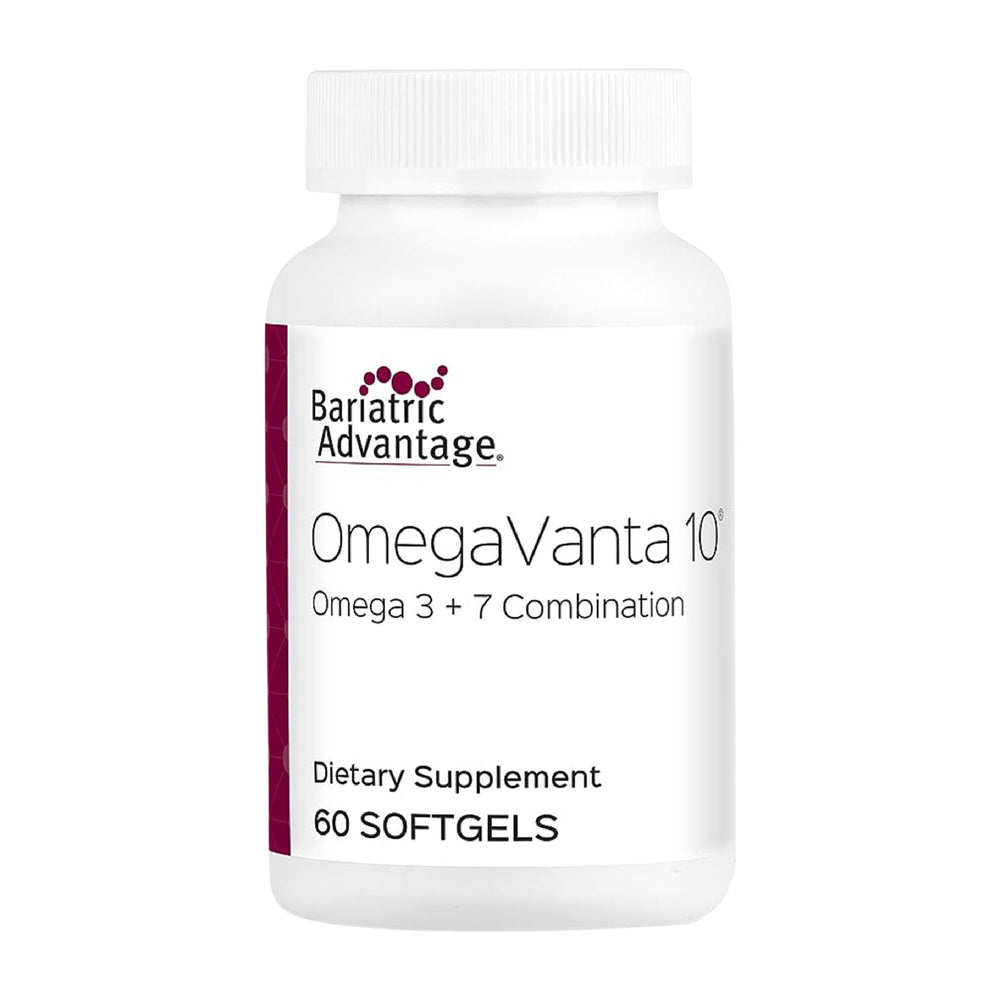 Bariatric Advantage OmegaVanta 10 bottle with enteric omega-3 softgels