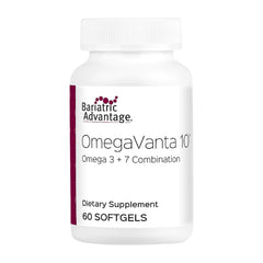 Bariatric Advantage OmegaVanta 10 bottle with enteric omega-3 softgels