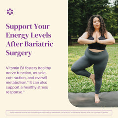 Sugar-free Bariatric B1 vitamin for women after bariatric surgery