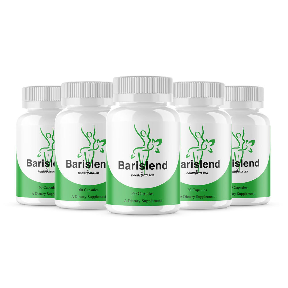 Barislend capsules 5-pack bottle with 300 capsules