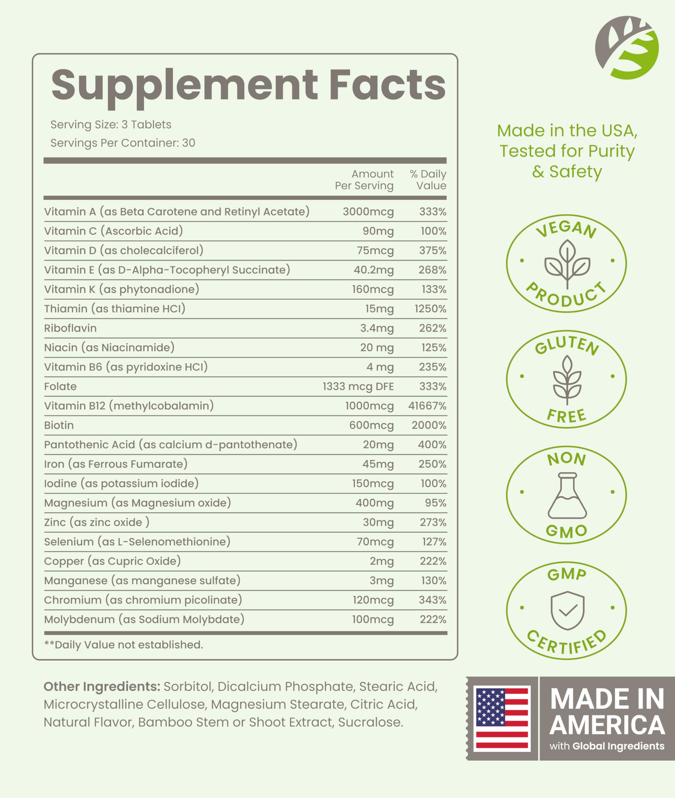Calcium magnesium vitamin D ingredients visual for bariatric nutrition