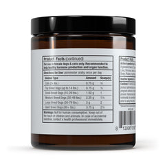 Bark & Whiskers Glandular Support bottle with scooper