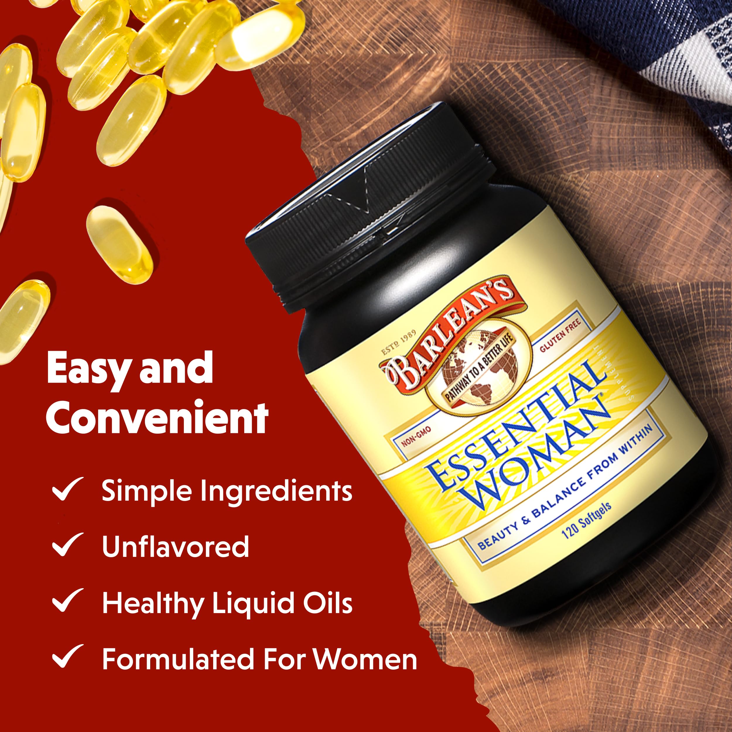 Non-GMO and gluten-free formula for women