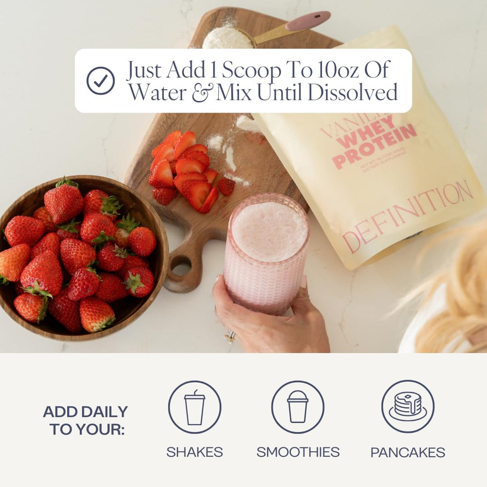 Nutrition highlight: 20g protein and 90 calories per serving