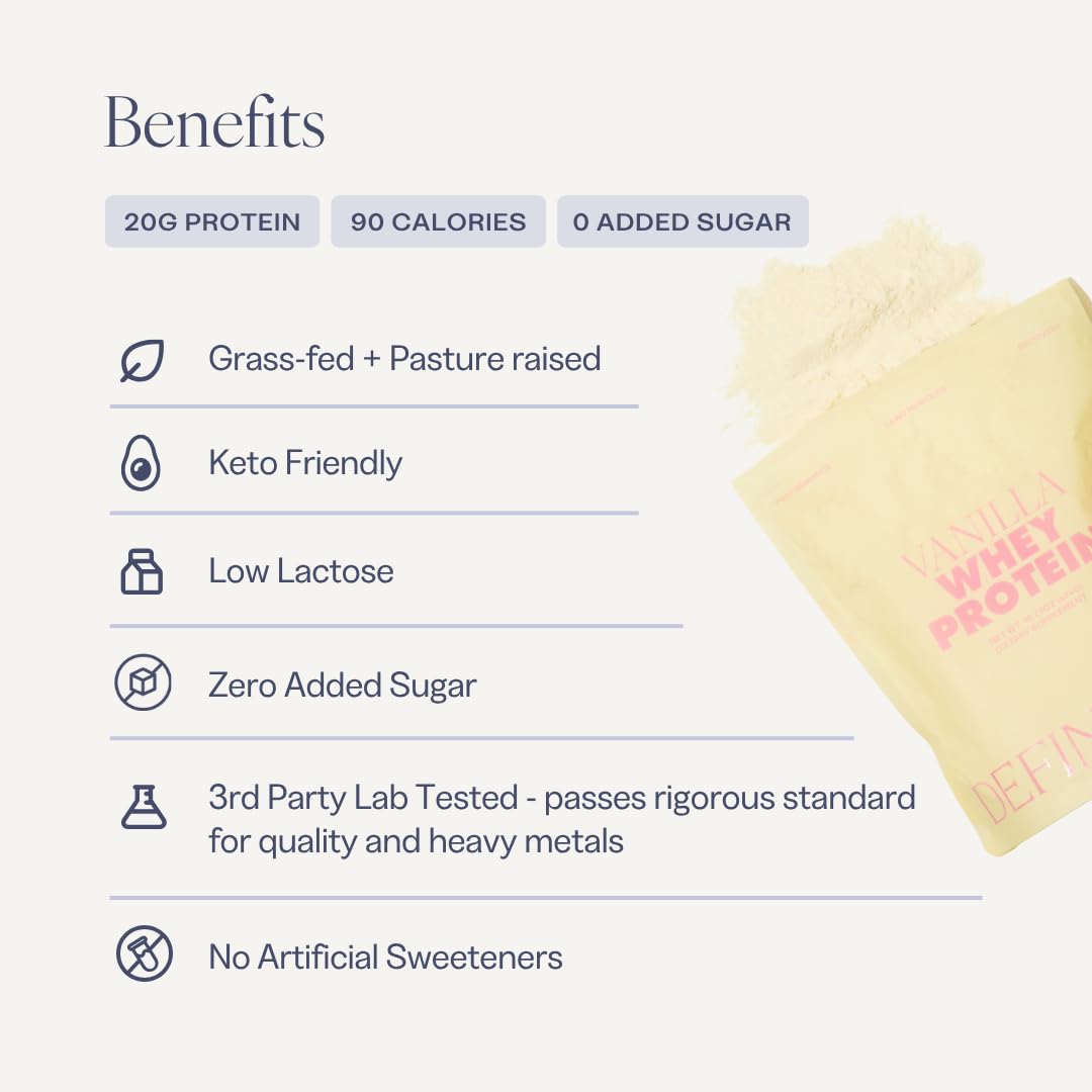 Vanilla flavor no-sugar formulation close-up
