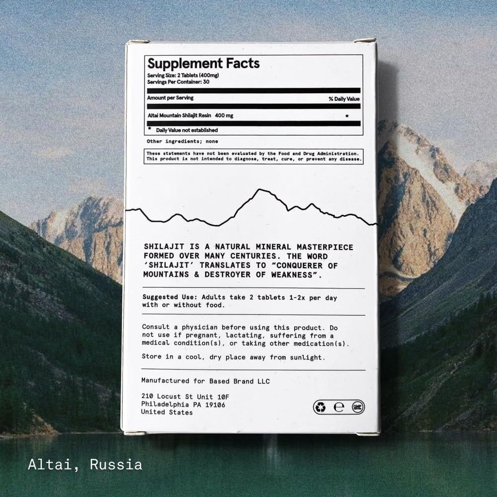 GMP-certified manufacturing facility for Based Shilajit