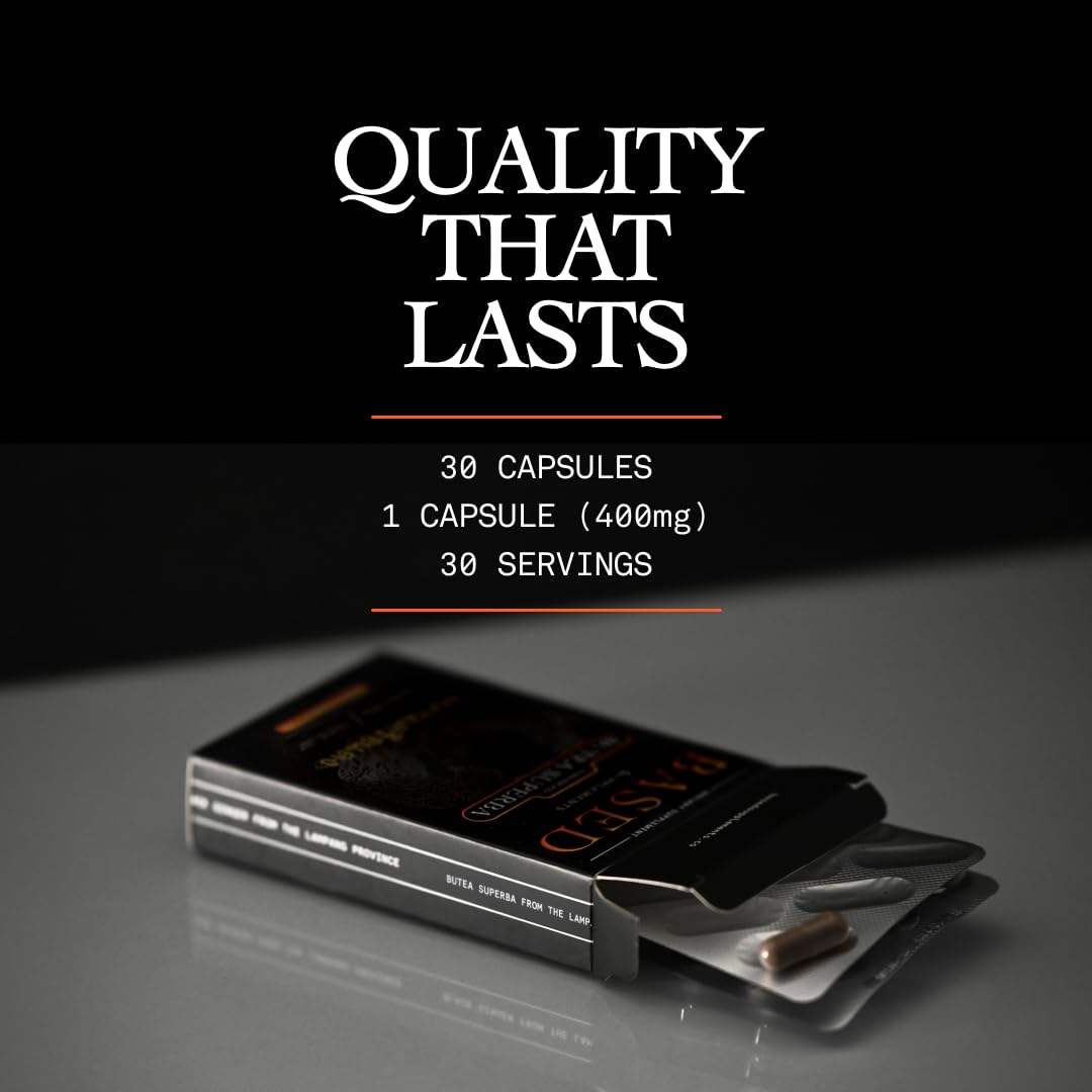 Based Supplements lab purity badge highlights third-party verification of quality.