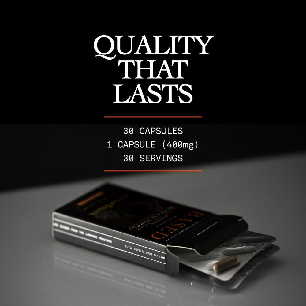 Based Supplements lab purity badge highlights third-party verification of quality.