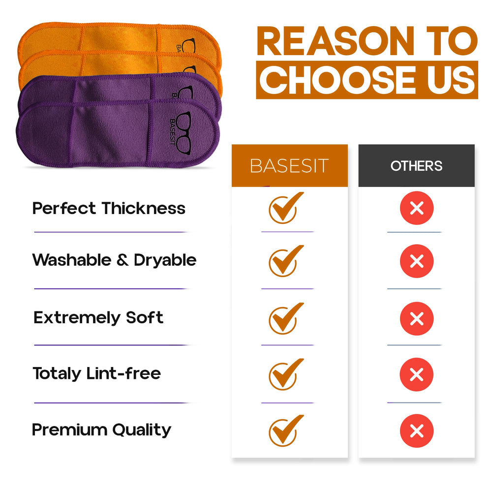 Compact, travel-friendly microfiber cloths for lenses (image 5)