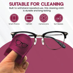 Soft microfiber texture of the Basesit cloth in Rose color