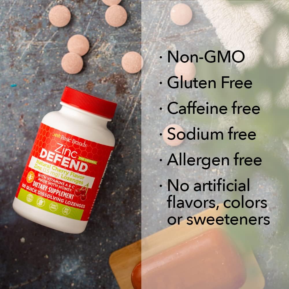 Ingredients and Cherry flavor highlighted on label