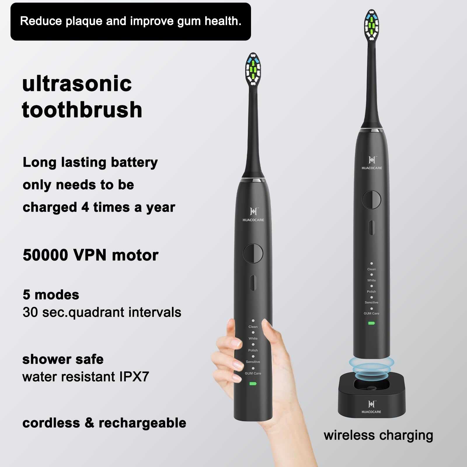 Rechargeable 2000 mAh battery with USB charging