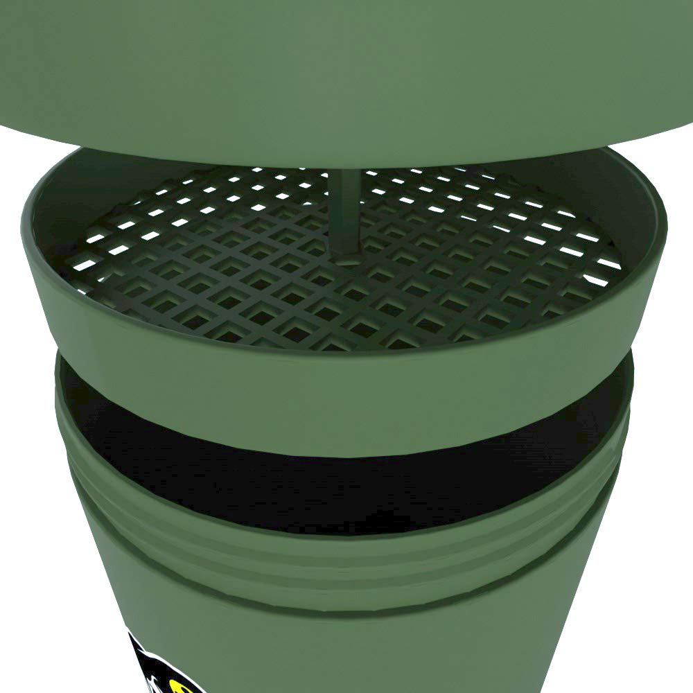 Leak-proof lid with secure seal