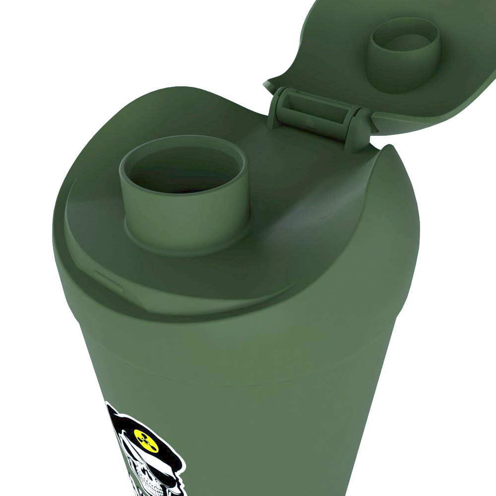 20 oz Battle Shakers Bomb shaker bottle in rugged finish