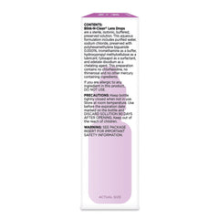 Dropper tip of Blink N Clean lens drops