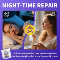 Marine Type I collagen peptide powder promoting skin, hair, and nails health