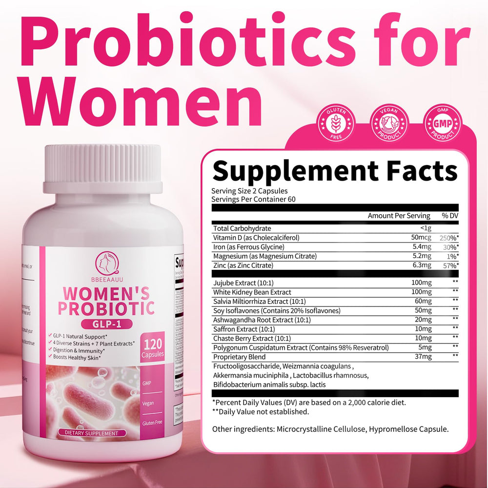 GLP-1 probiotics concept illustrating gut health benefits