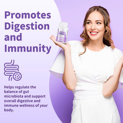 Illustration of Lactobacillus strains and gut health